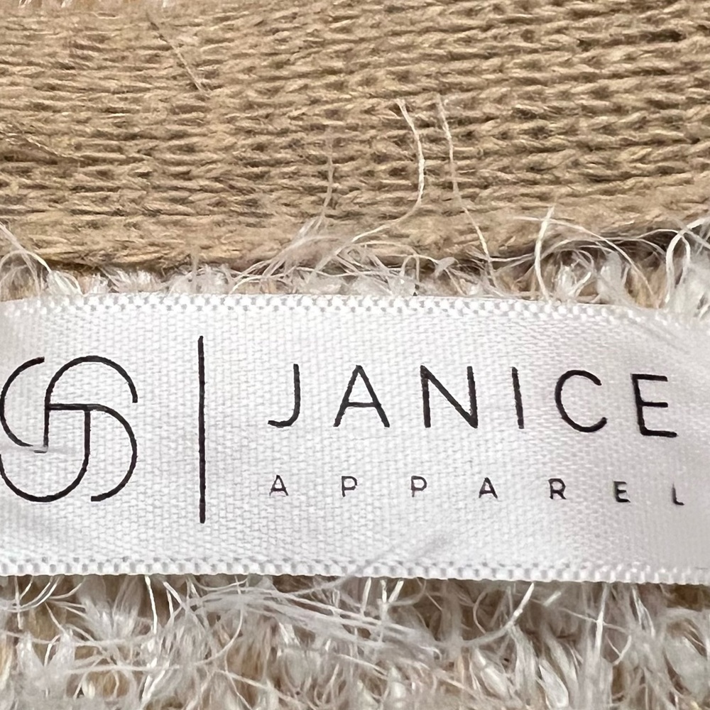 Janice Apparel Eyelash Cardigan Duster Sweater Pockets - Picture 4 of 6